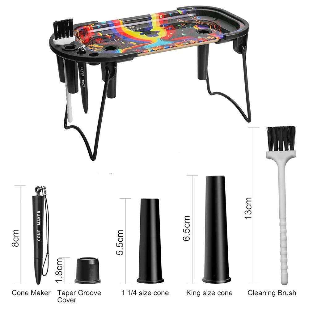 PuffTray™ Rolling Table